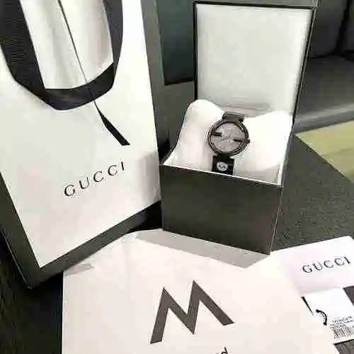 Reloj Gucci para mujer con movimiento mecánico original totalmente automático, caja de acero de prec