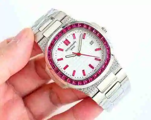 Reloj Patek Philippe para hombre combinado con movimiento mecánico original completamente automático