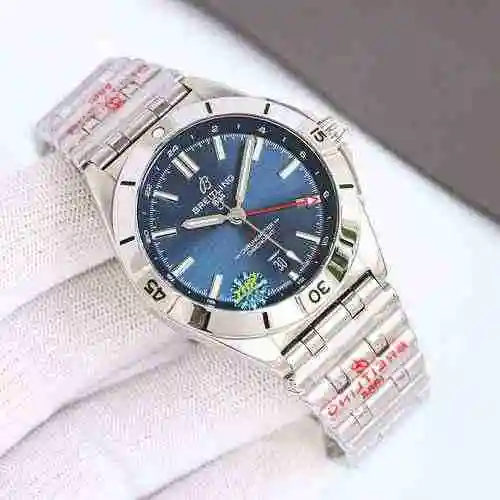 Reloj Breitling Reloj para hombre combinado con movimiento mecánico original completamente automátic