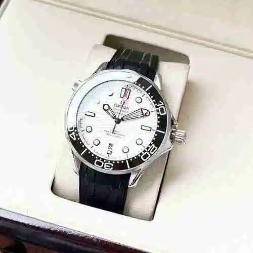 Reloj Omega para hombre combinado con movimiento mecánico original completamente automático Caja de 