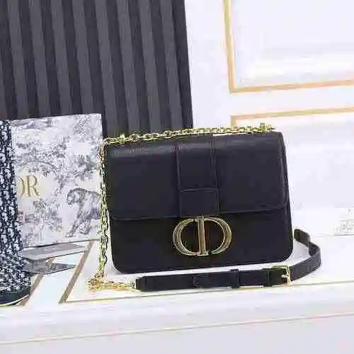 Bolso con cadena DIOR hecho de material de lona importado, bolsa de regalo para entrega de alta cali