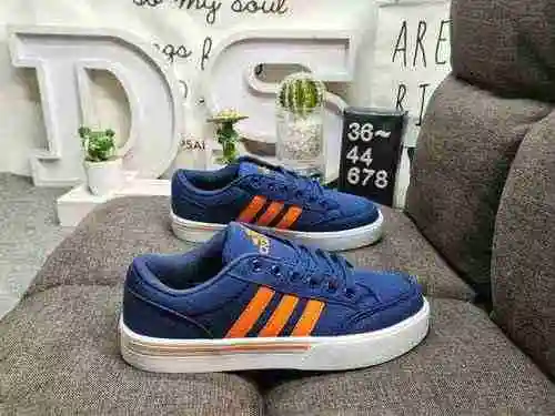 678DAdidas NEO GVP CANVAS STR campus style canvas low top campus board shoes!