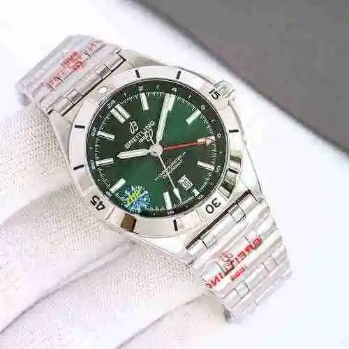Reloj Breitling Reloj para hombre combinado con movimiento mecánico original completamente automátic