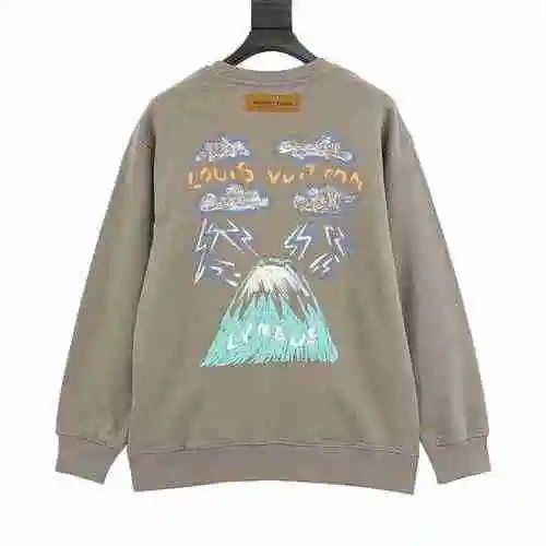 1V back hand painted graffiti sweater