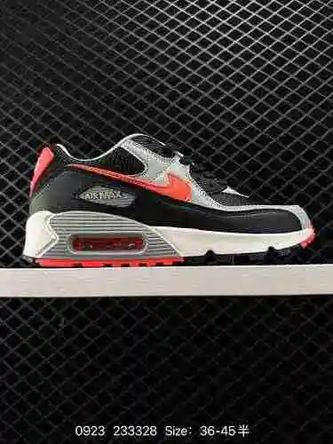 La parte superior de la zapatilla para correr con amortiguación de aire pequeña retro clásica Nike A