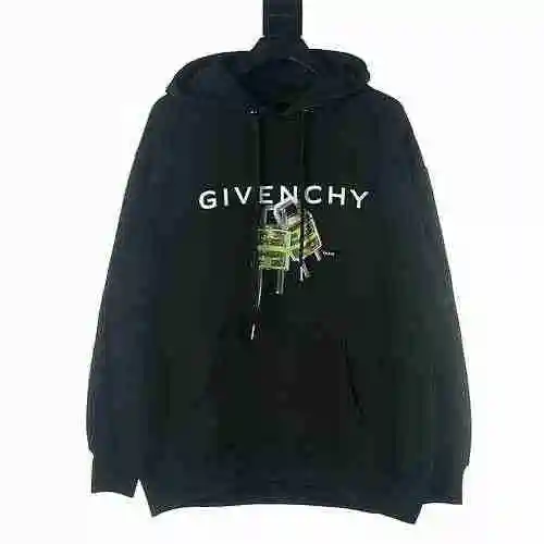 Givenchy GFC 22FW Lock Head Letter Hoodie