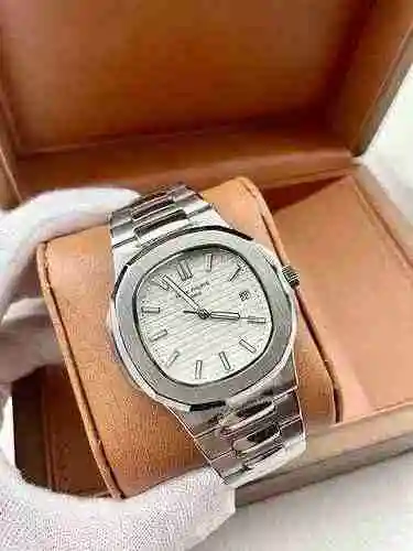 Reloj Patek Philippe para hombre combinado con movimiento mecánico original completamente automático