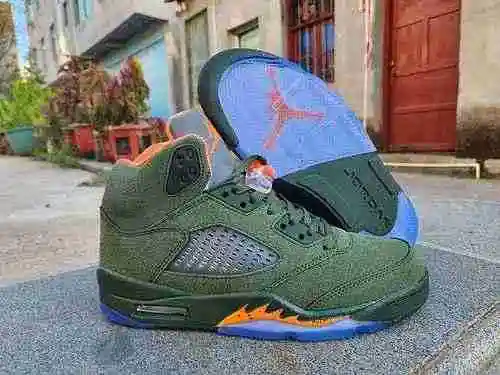 AIR JORDAN 5 Jordan Dan 5 Verde Naranja 40-47