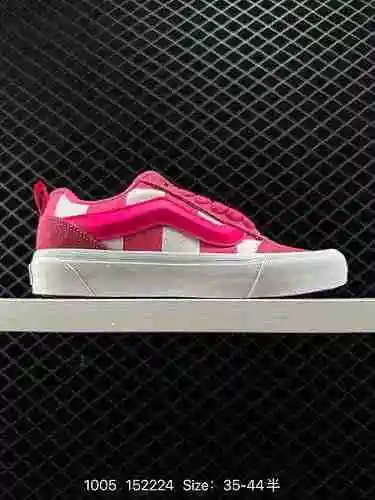 Vans Vans Knu Skool Dragon Fruit Large Grid "Chessboard Grid Large" Cuando el Chessboard G
