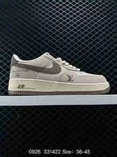 Auténtica zapatilla deportiva casual y versátil Nike Air Force Low Air Force One Low. El rendimiento