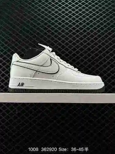 Nike Air Force Low Air Force One Low zapatilla casual versátil y superior. El rendimiento de amortig