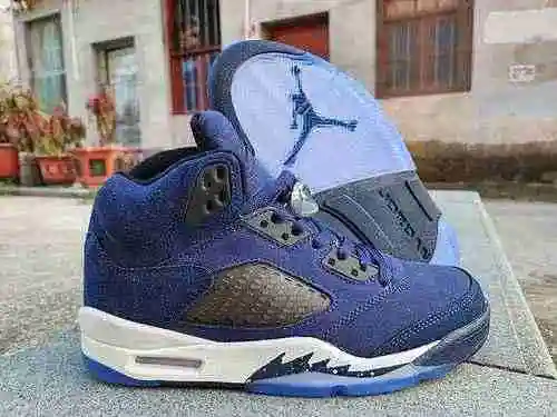 Air Jordan 5 "Azul Marino de Medianoche" Azul Marino 40-47