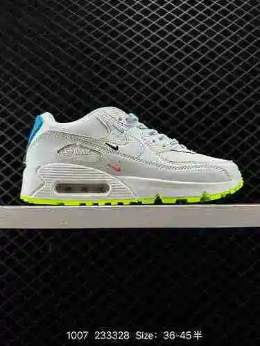 La parte superior de la zapatilla para correr con amortiguación de aire pequeña retro clásica Nike A