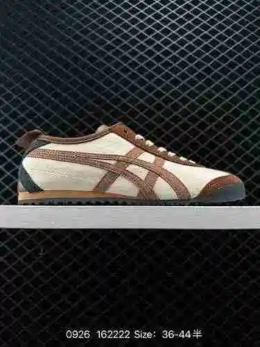 Onitsuka Tiger MEXICO66 Party Slip-On Arthur Ghost Tomb Tiger usa zapatos de lona de cuero clásicos 