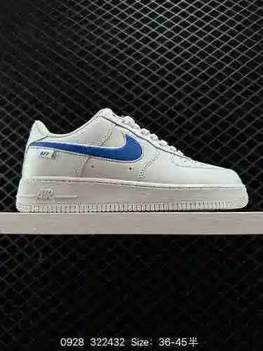 6 El último cartón original Nike Air Force Low 7 de nivel empresarial crea una versión pura de corte