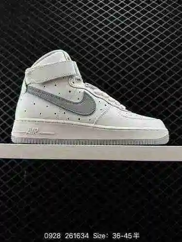 7 zapatos deportivos informales, versátiles y de caña baja de terciopelo Nike AIR FORCE HIGH 7 AN2 A