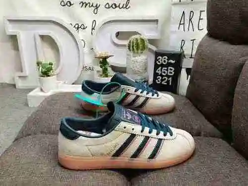 321DAdidas MALMO clover trend casual, lightweight, wear-resistant, anti slip, low top board shoes wi