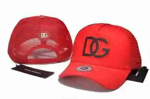 10.9 Nuevo DOLCE&amp; GABBANA Mesh Hat A Goods Sombrero de algodón puro de alta calidad