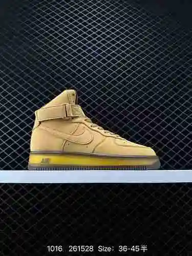 4 zapatillas de deporte versátiles Nike Air Force Low Air Force One Mid Top. El rendimiento de amort