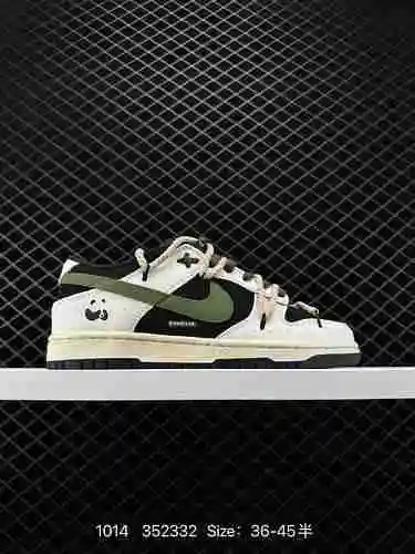 6 NK SB Dunk Low "Verde/Beige" Correa Deconstructed Style Series Zapatos deportivos inform