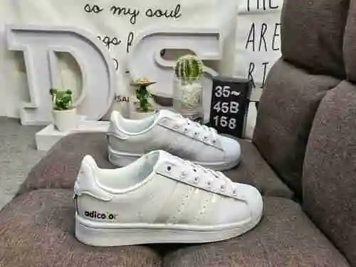 158D Adidas Originals SUPERSTAR W Shell Head Classic Versatile Casual Sports Little White Board Shoe