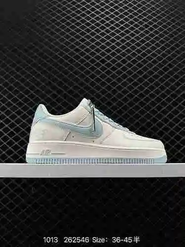 23 Oficial Popular Personalizado Nivel de empresa Nike Air Force Low "4TH" Metros Azul hie