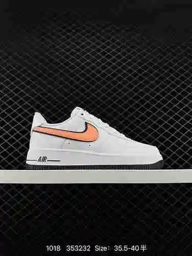 6 Nivel de empresa‼ Nike Air Force Low Air Force One Low zapatilla casual versátil superior. El rend