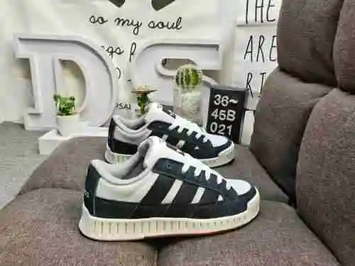 The 021D Adidas ADI0 X, inspired by the oversized version of early 0s sneakers, has made a new appea