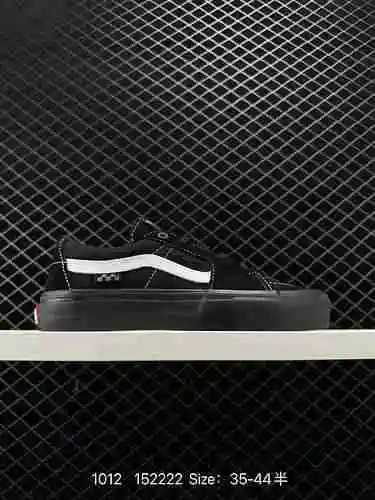 Vans Vans Style 36 SF All Black Killer Whale Black Samurai Half Moon Baotou zapato de skate 23 años 