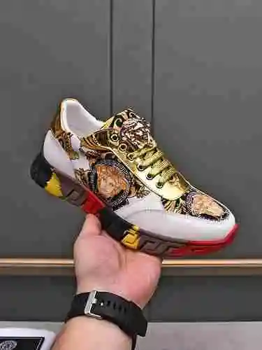 Zapato Versace Hombre Código: 1018B30 Talla: 38-44 (45 personalizados sin devolución ni cambio)