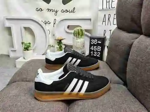 132D company grade true standard half size adlidas origins Gazelle Indoor casual wear resistant ligh