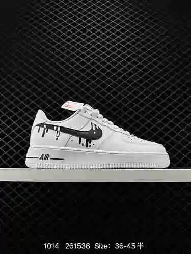8 Nike Air Force Low Air Force One zapatos deportivos y casuales de caña baja Último original Cartón