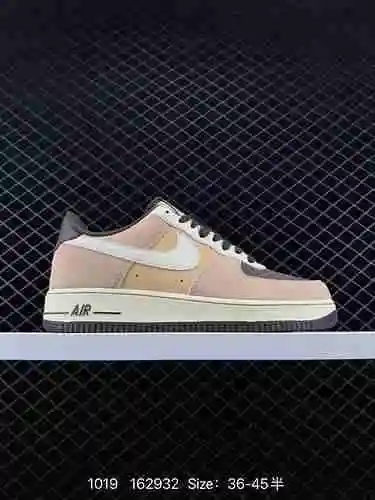 6 Nike Air Force Low Costuras beige Air Force One Zapatillas deportivas y casuales de corte bajo, ho