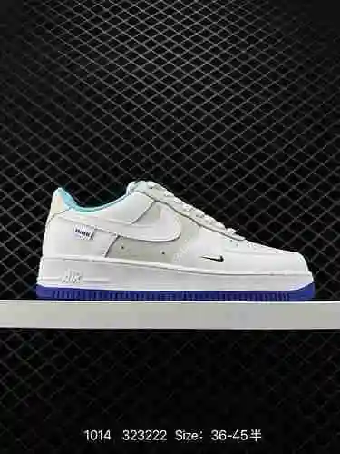 Auténtica zapatilla deportiva casual y versátil Nike Air Force Low Air Force One Low. El rendimiento