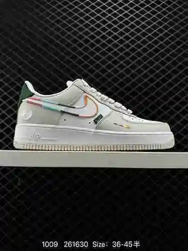 Nike Air Force Low Air Force One Low zapatilla casual versátil y superior. El rendimiento de amortig