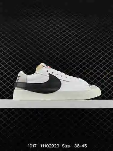 NK Blazer Low '77 Jumbo Trailblazer Hook FJ468-386 renueva y actualiza los zapatos Blazer clásicos E