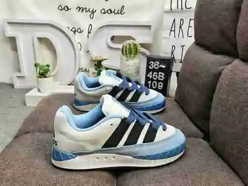 109D/adidas adic loafers "Shark loafers" New Co branded Launch, Joining Hands with Philade