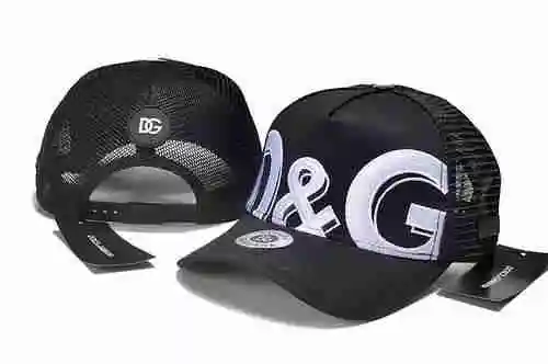 10.9 Nuevo DOLCE&amp; GABBANA Mesh Hat A Goods Sombrero de algodón puro de alta calidad