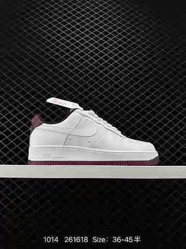 9 auténticas zapatillas informales, versátiles y de caña baja Nike Air Force Low Air Force One. El r
