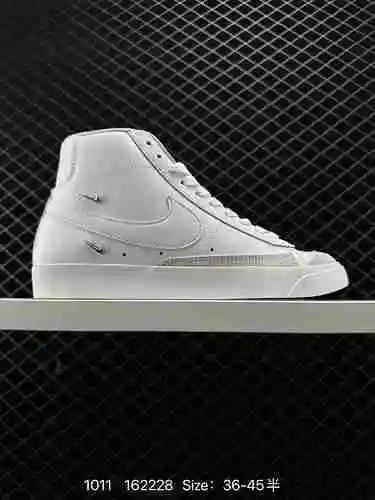 4 Nike/Nike Nike Blazer Low" 977 Vintage Classic Pioneer High Top Versatile Casual Sneakers