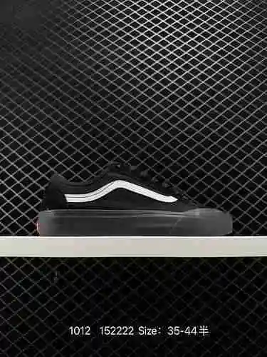 Vans Vans Style 36 SF All Black Killer Whale Black Samurai Half Moon Baotou zapato de skate 23 años 