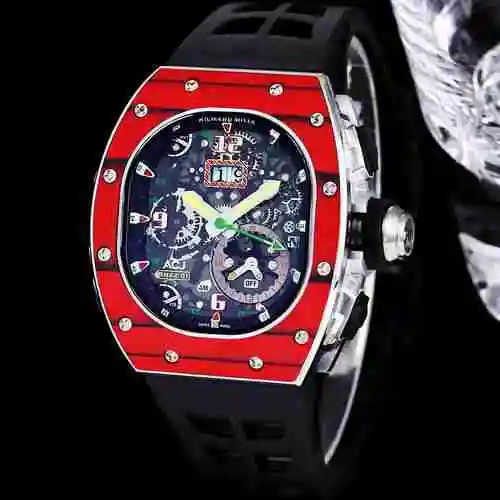 Reloj Richard Miller para hombre combinado con movimiento mecánico original totalmente automático, c