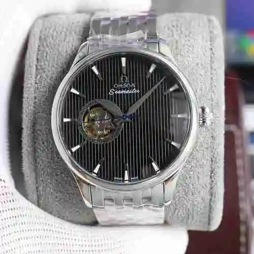Reloj Omega para hombre combinado con movimiento mecánico original completamente automático Caja de 
