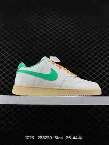 Nike Court Vision Low Academy Visual Series zapatos deportivos informales de cuero DD966 talla 36 36