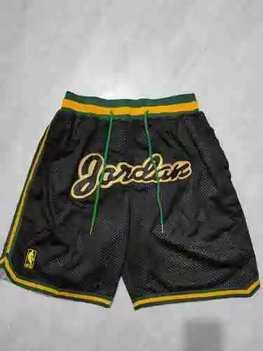 Pantalones de fútbol negros con bolsillo City de los Lakers
