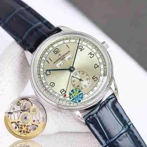 Jiangshi Danton Watch Reloj para hombre combinado con movimiento mecánico original completamente aut