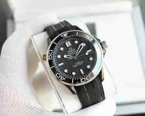 Reloj Omega para hombre combinado con movimiento mecánico original completamente automático Caja de 