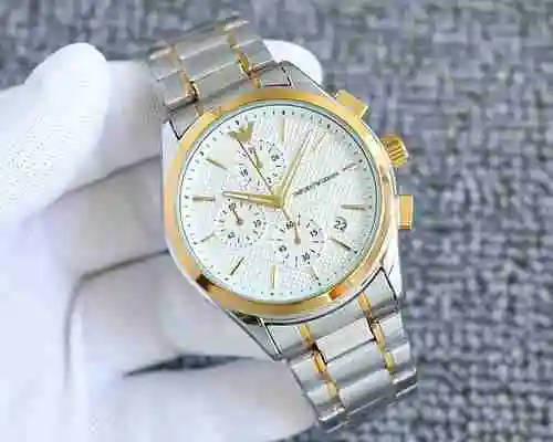 Armani Watch Reloj para hombre combinado con movimiento mecánico original completamente automático C