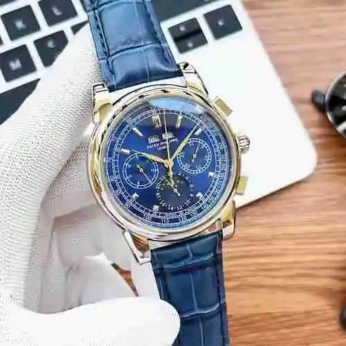 Reloj Patek Philippe para hombre combinado con movimiento mecánico original completamente automático