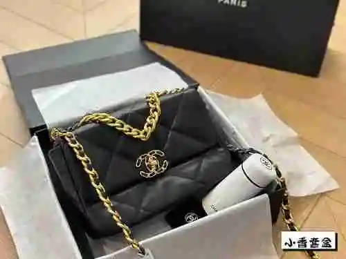 CH Chanel Chain Bag adopta una bolsa de regalo de entrega de alta calidad de piel de vaca original i